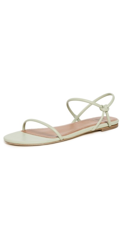 STAUD Laurel Sandals Pale Jade