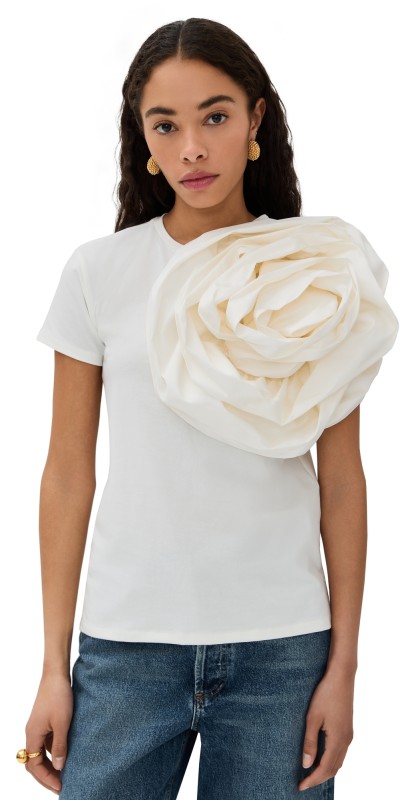 By Efrain Mogollon Rosa T-Shirt Off White