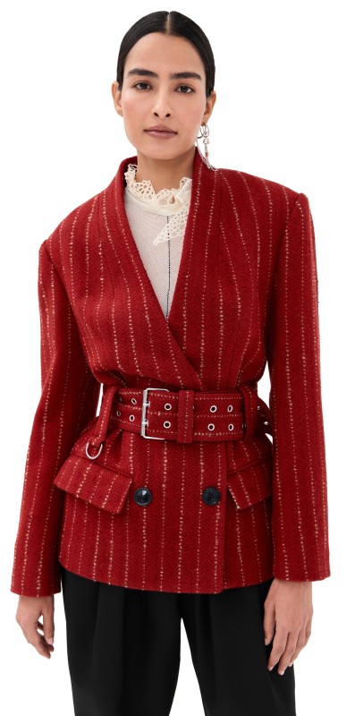 Isabel Marant Fyma Blazer Red