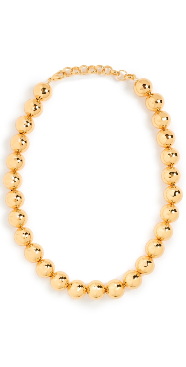 Aureum Adelina Beaded Necklace Gold