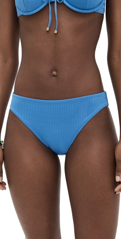 Vitamin A California High Leg Full Bottoms Chambray