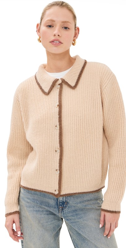 Little Lies Francesca Cardigan Latte
