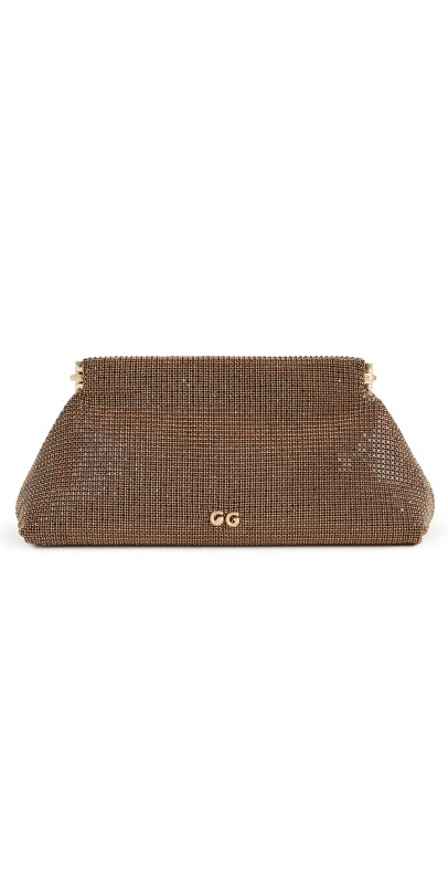 Cult Gaia Lillia Mini Clutch Smoked Topa