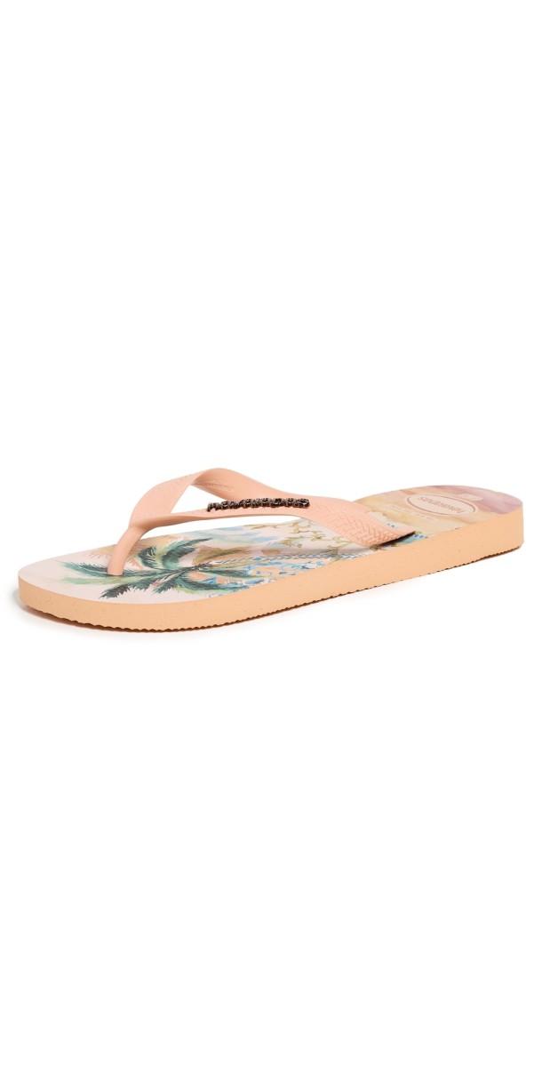 Havaianas Top Tropicalia Flip Flops Peach