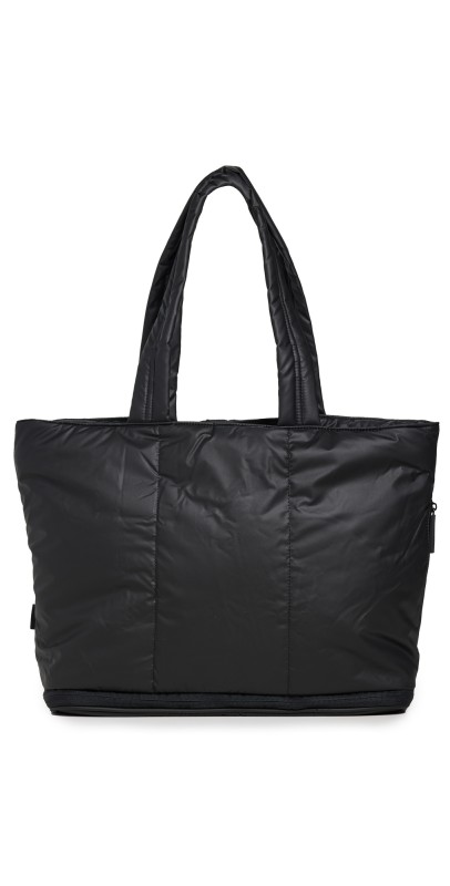 CALPAK Luka Expandable Laptop Tote Bag Matte Black