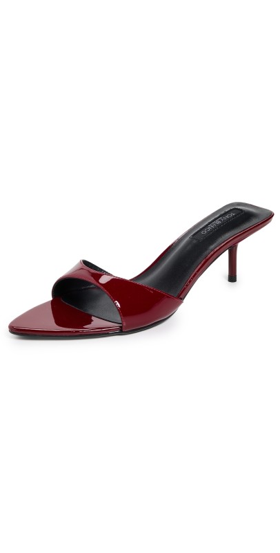 Tony Bianco Fiesta Sandals Bordeaux Patent