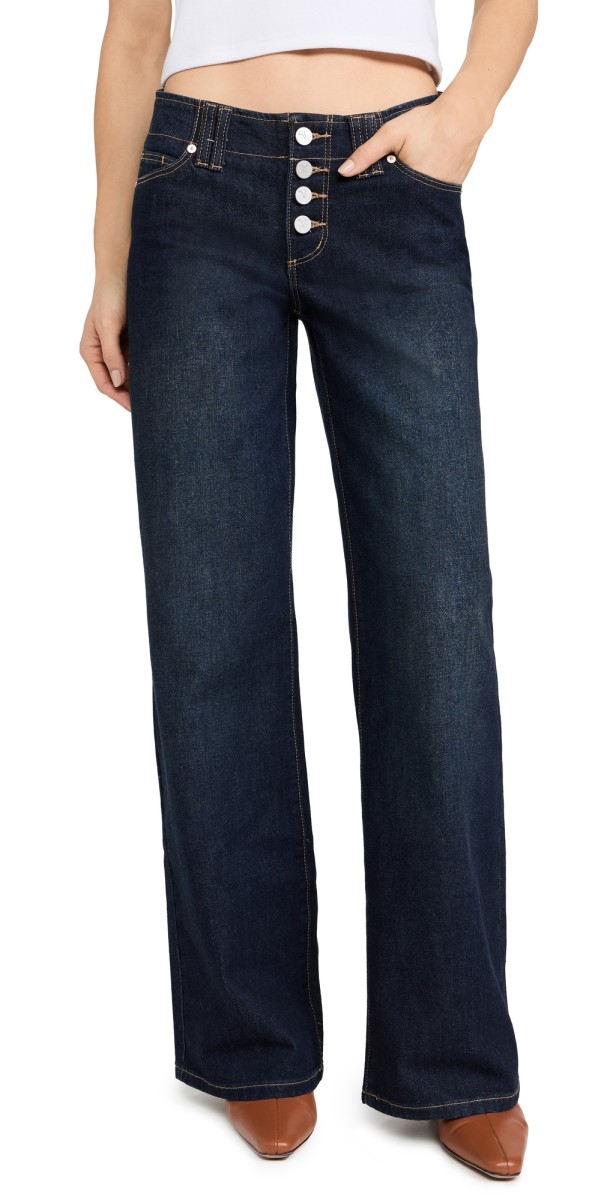 ABRAND 99 Wide Halle Jeans Dark Denim