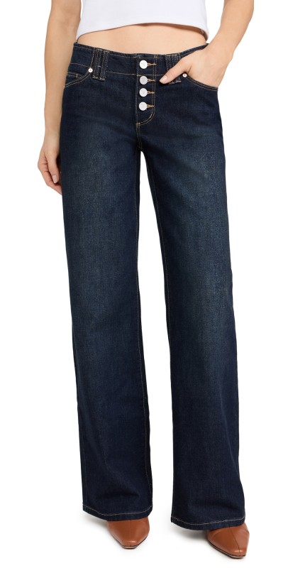 ABRAND 99 Wide Halle Jeans Dark Denim
