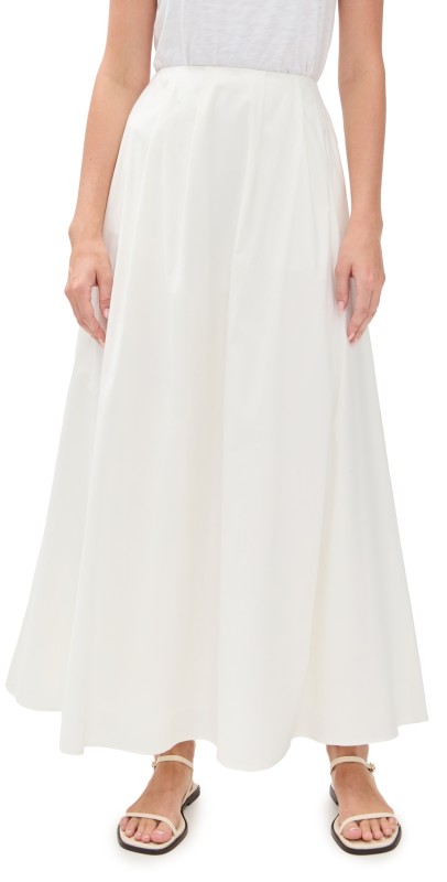 Reformation Lucy Skirt White