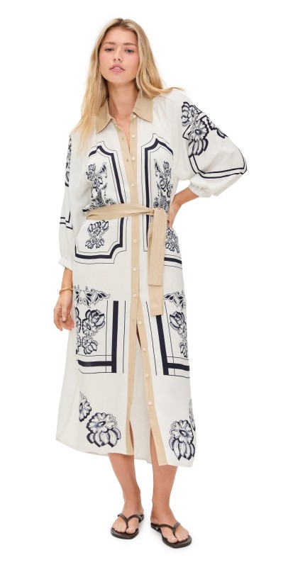 Las Sureñas Puma Dress Puma White