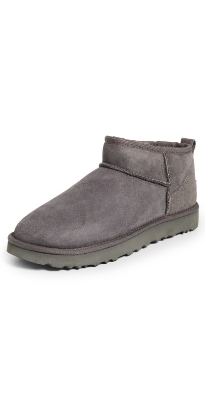 UGG Classic Ultra Mini Boots Grey