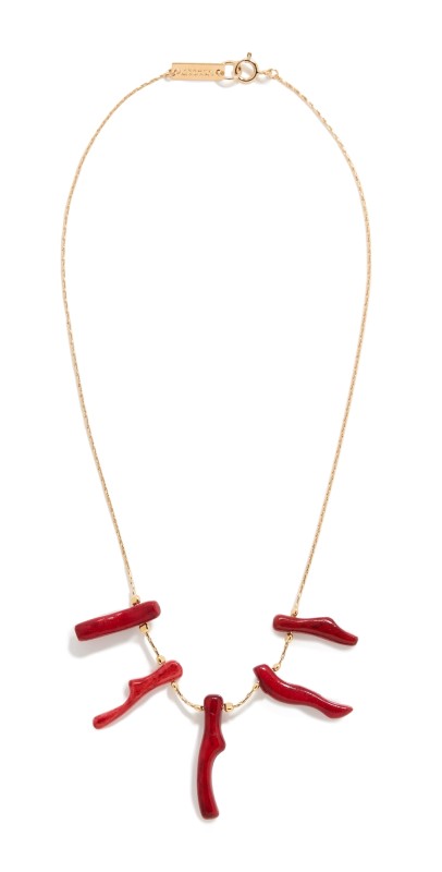 Isabel Marant Short Necklace Red