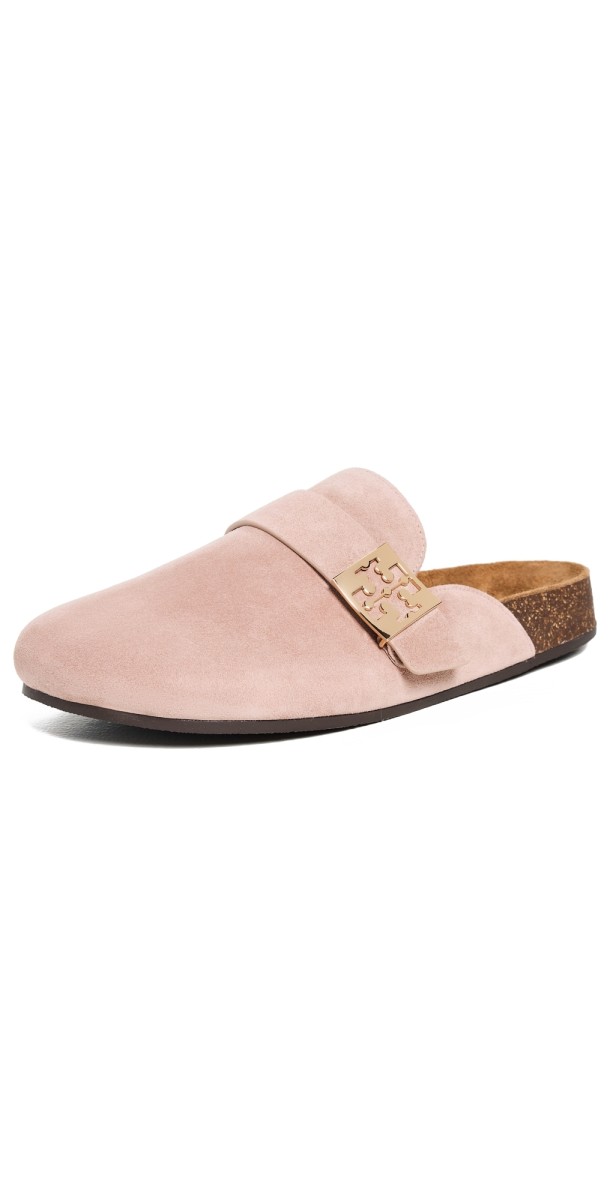 Tory Burch Mellow Mules Malva/Gold