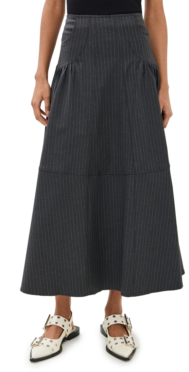 Gimaguas Fiona Skirt Grey Stripe