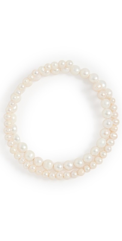 Martha Calvo Kate Pearl Choker Pearl