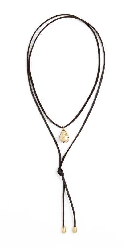 Eliou Nitta Wrap Necklace Gold Plated