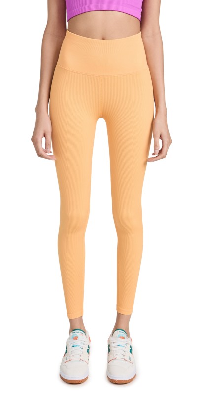 Spiritual Gangster Love Sculpt 7/8 Ruffle Leggings Apricot