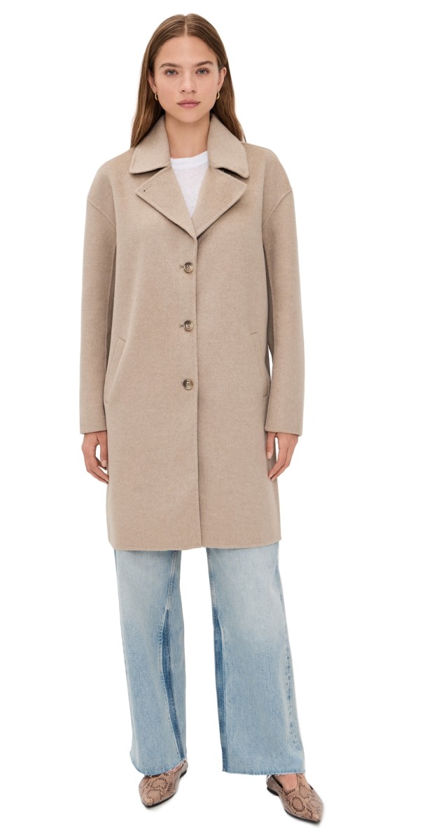 ANINE BING Portia Coat Beige