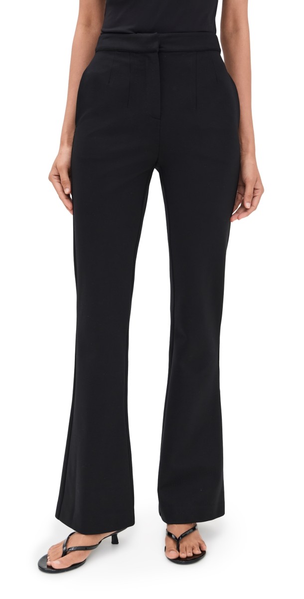 ALIGNE Edie Ponte Trousers Black