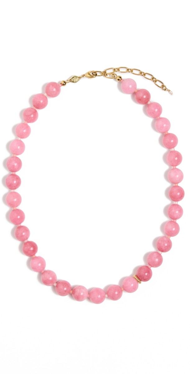 Anni Lu Ball Necklace Bubblegum