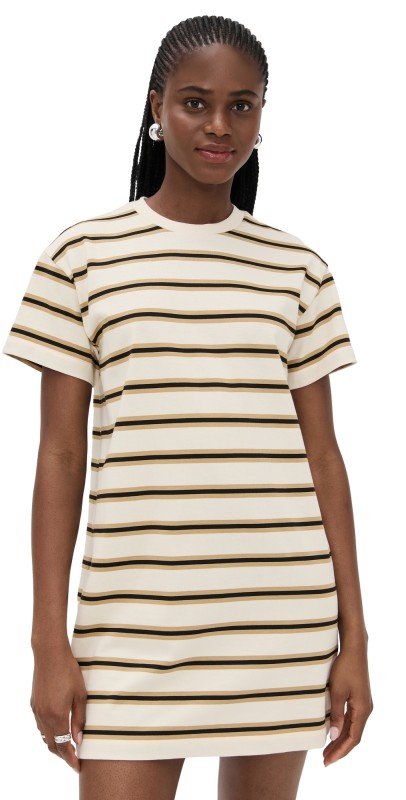 LE BOP Dory Dress Ivory/Khaki/Black