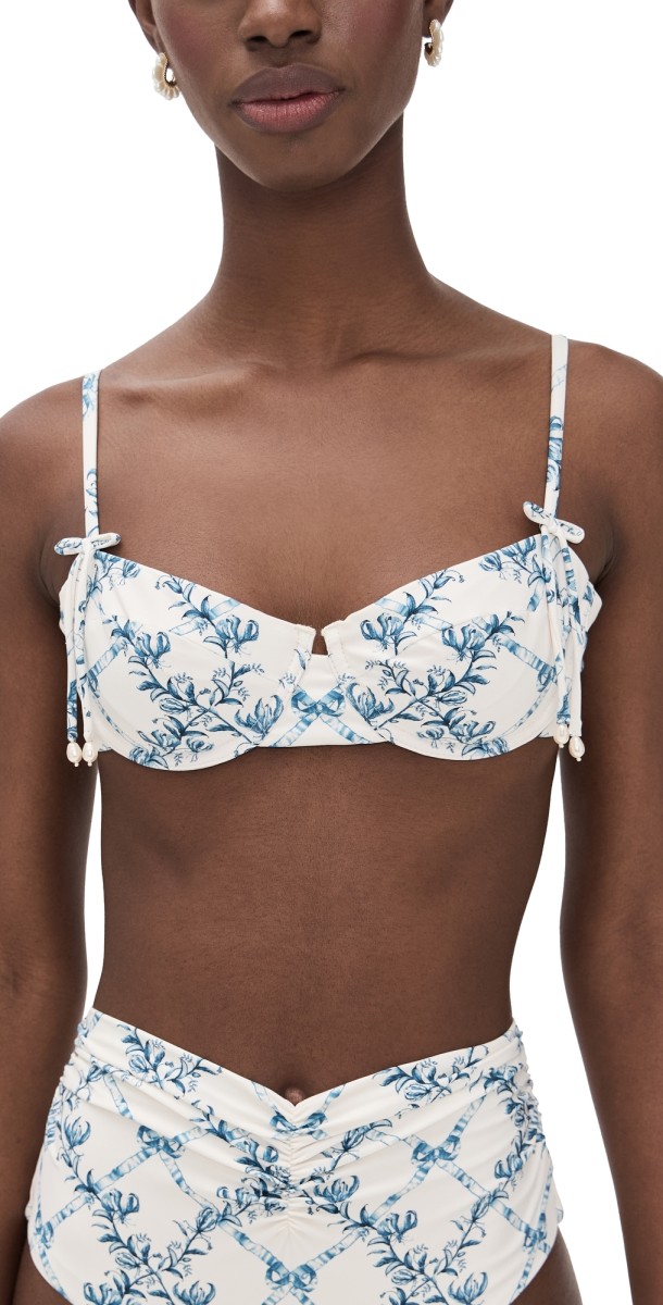 Agua by Agua Bendita Sentido Gloriosa Bikini Top Multicolor