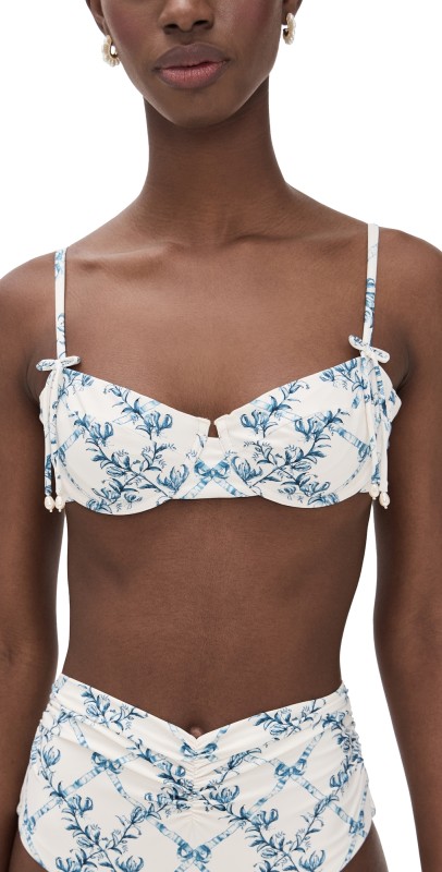 Agua by Agua Bendita Sentido Gloriosa Bikini Top Multicolor