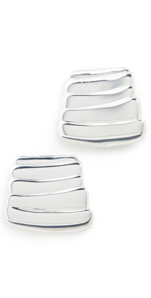 Heaven Mayhem Vase Earrings Silver