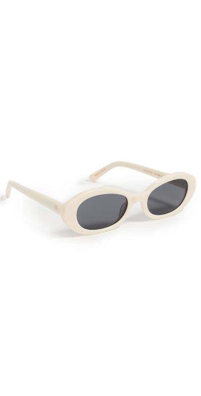 Elisa Johnson Lyric Leigh Sunglasses Ivory Whit