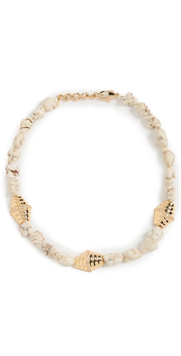 By Alona Marella Necklace Gold/Magnesit