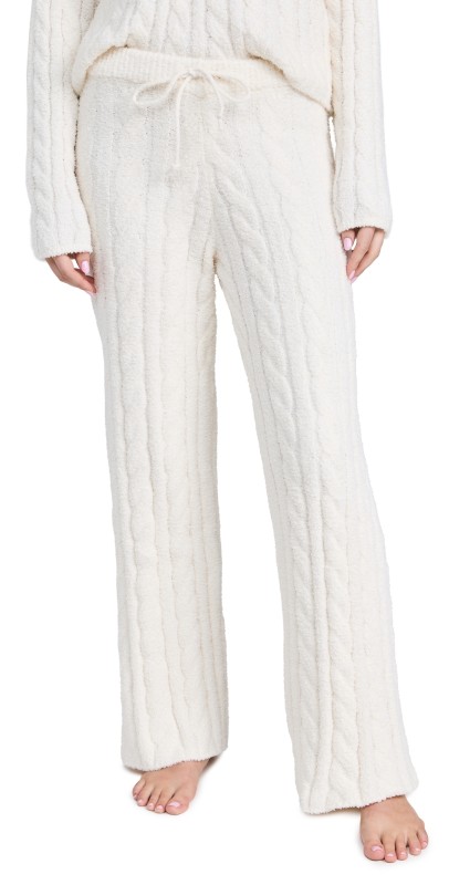 Z Supply Paige Cable Pants Sea Salt