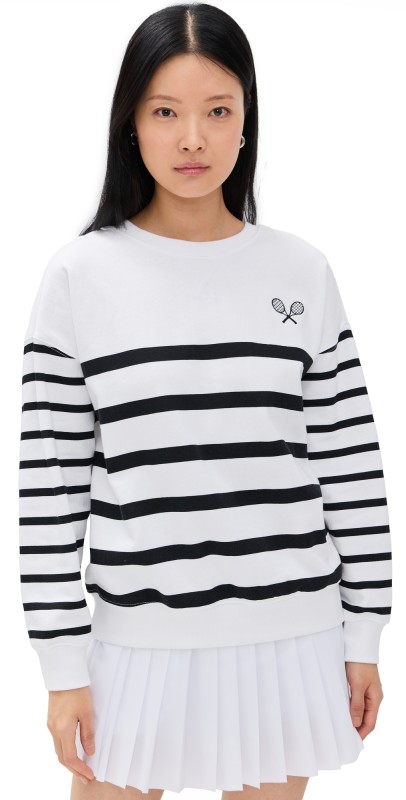 Z Supply Palisades Sweatshirt White