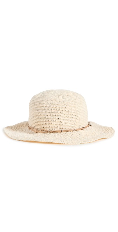rag & bone Rollable Cruise Bucket Hat Ivory
