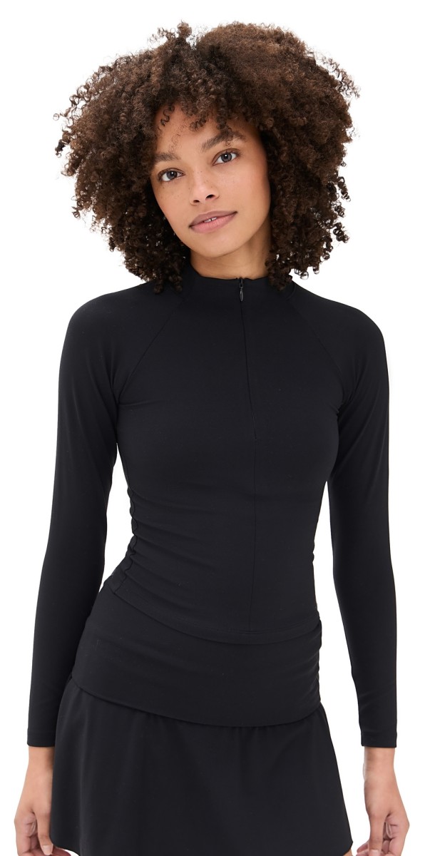 Year of Ours Studio Pullover Black