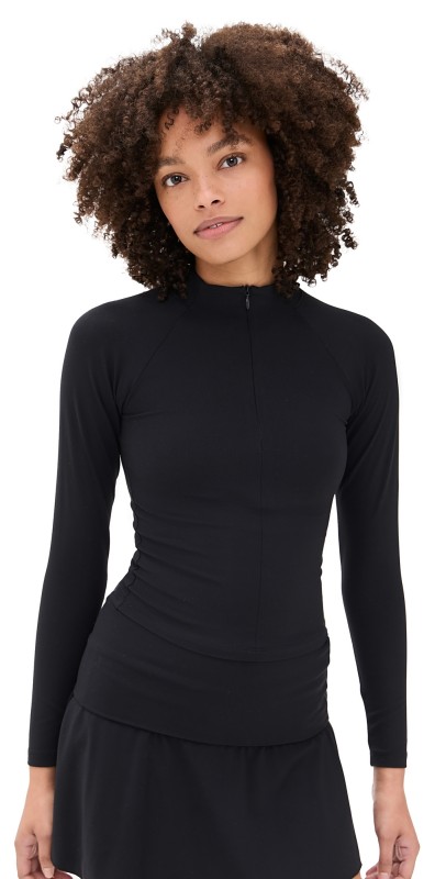 Year of Ours Studio Pullover Black
