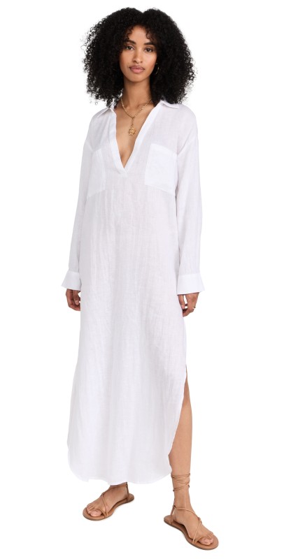 LSPACE Capistrano Tunic White