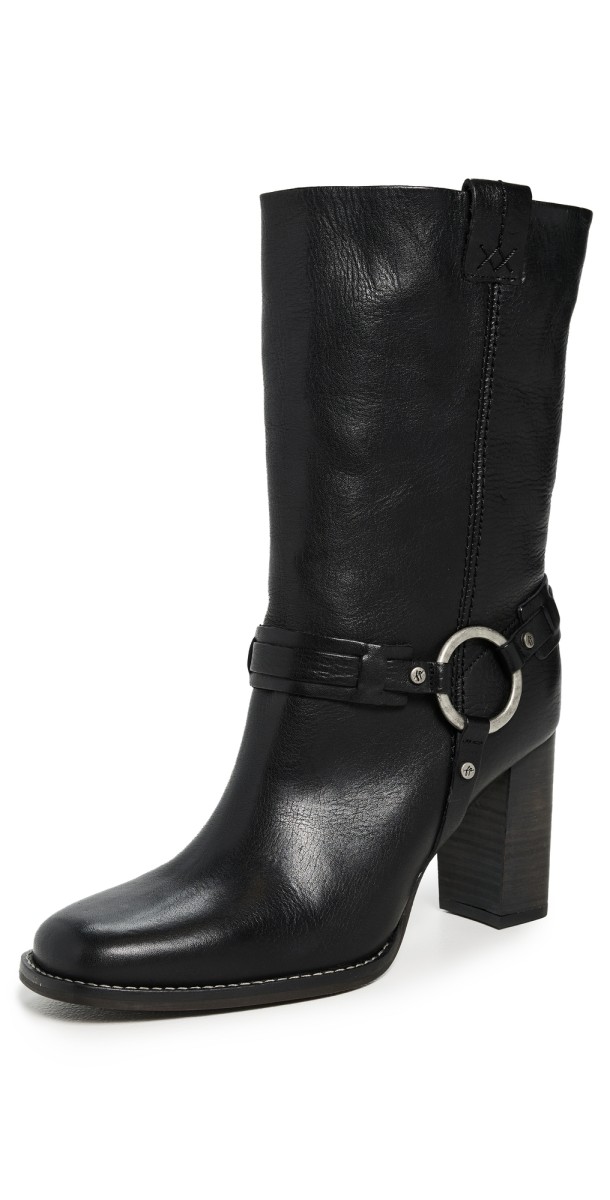 Free People Hayden Harness Boots Black