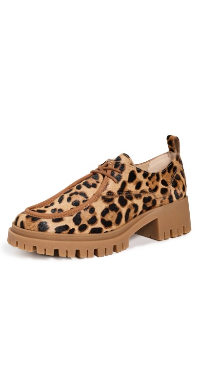 Dolce Vita Milza Shoes Dk Leopard Calf Hair