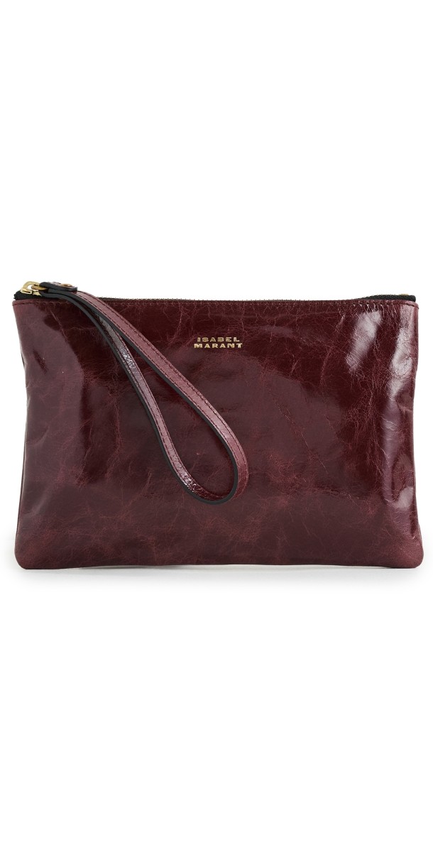Isabel Marant Mino Pouch Grapefruit