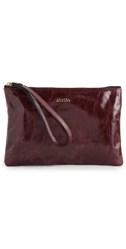 Isabel Marant Mino Pouch Grapefruit