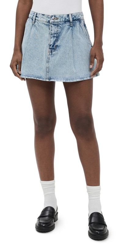FRAME The Pleated Skirt Outlaw