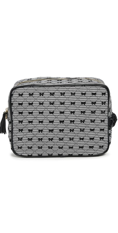Stoney Clover Lane Large Pouch Black and Whit