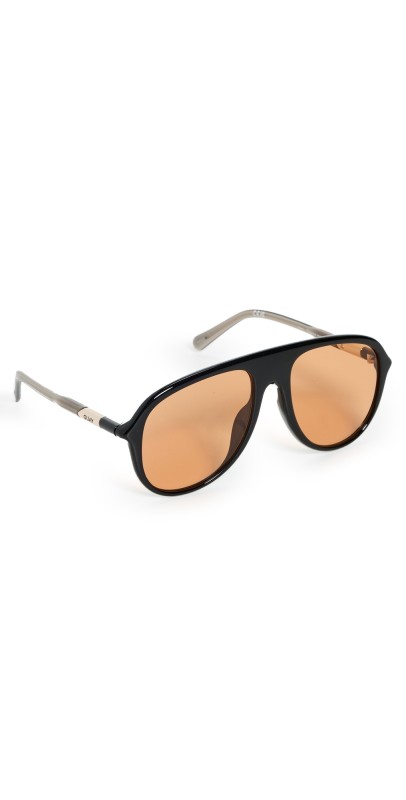Quay Chart Topper Sunglasses Black/Honey