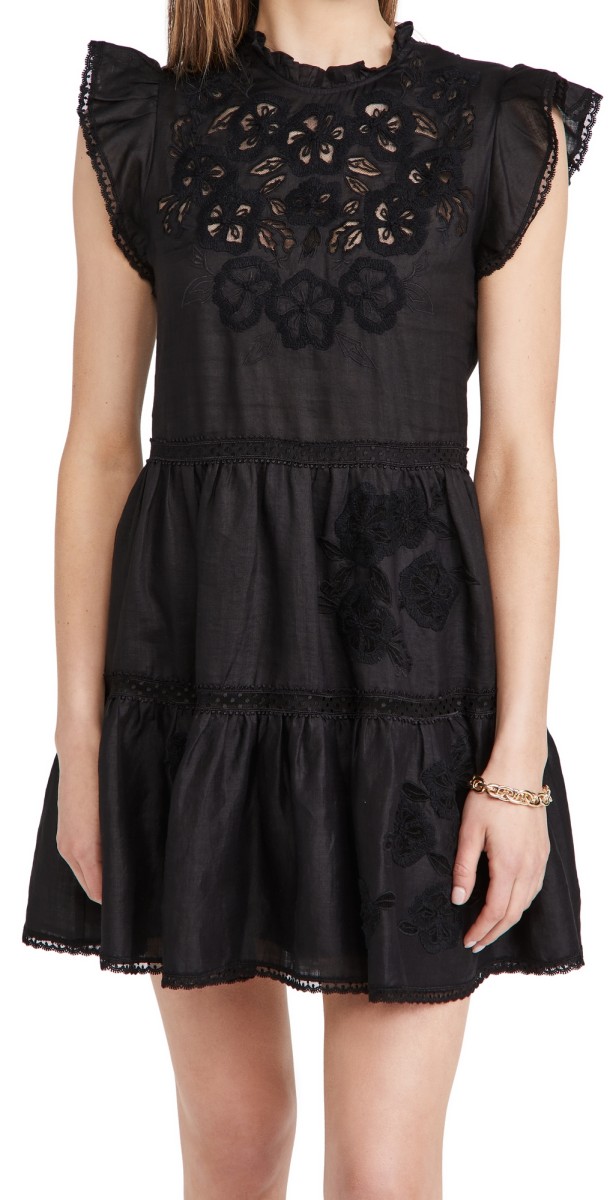 Veronica Beard Sahara Dress Black