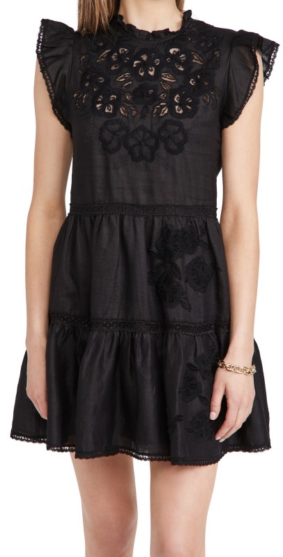 Veronica Beard Sahara Dress Black