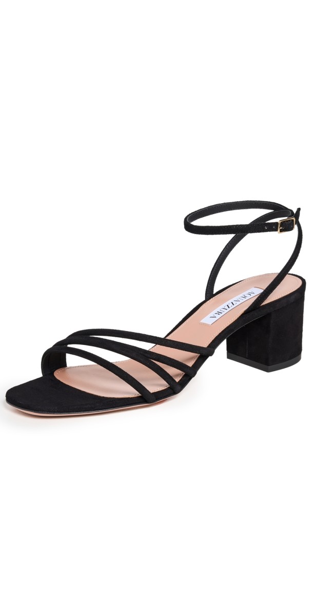Aquazzura Latour Sandals 50 Black