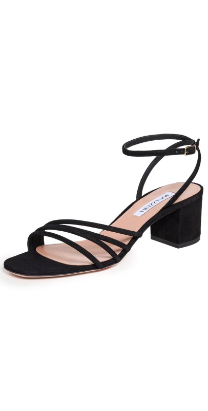 Aquazzura Latour Sandals 50 Black