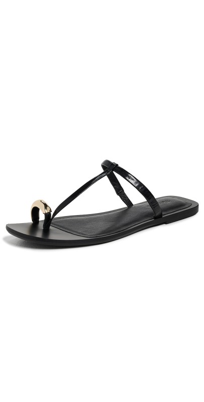 Madewell Lala Thong Sandals True Black