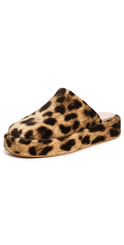 Loeffler Randall Haven Casual Clogs Leopard