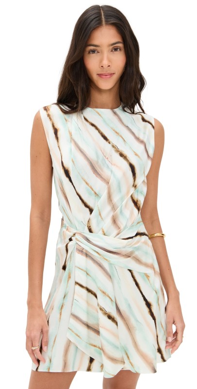 A. L.C. Delia Dress Mint Multi